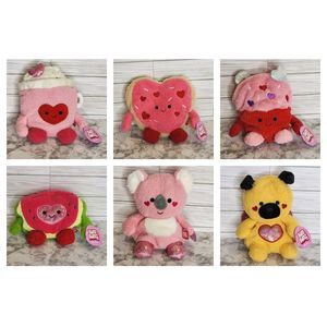 Bum Bumz by Russ 2024 Valentine's Day 7.5" Plush Full Set of 6 RARE In Hand